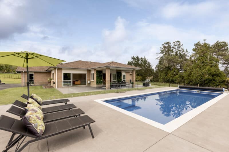 Poolside Paradise with Rolling Vistas